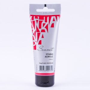 Sonnet Acrylic Colour 75ml Open Stock (MADE IN RUSSIA) - Red Deep