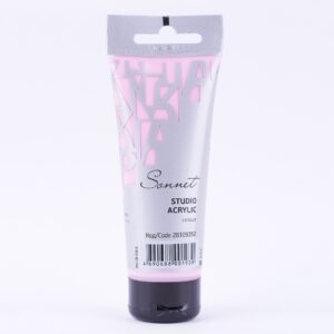 Sonnet Acrylic Colour 75ml Open Stock (MADE IN RUSSIA) - Pastel Rose