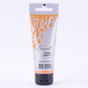 Sonnet Acrylic Colour 75ml Open Stock (MADE IN RUSSIA) - Raw Sienna