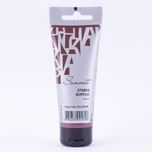 Sonnet Acrylic Colour 75ml Open Stock (MADE IN RUSSIA) - Burnt Umber