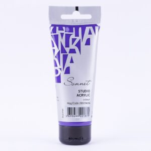Sonnet Acrylic Colour 75ml Open Stock (MADE IN RUSSIA) - VIOLET DEEP