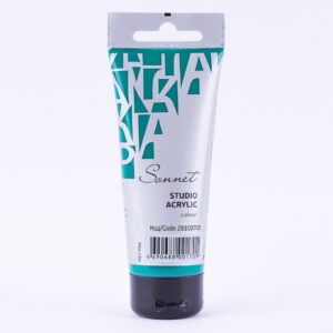 Sonnet Acrylic Colour 75ml Open Stock (MADE IN RUSSIA) - PHTHALOCYANINE GREEN