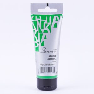 Sonnet Acrylic Colour 75ml Open Stock (MADE IN RUSSIA) - GREEN LIGHT