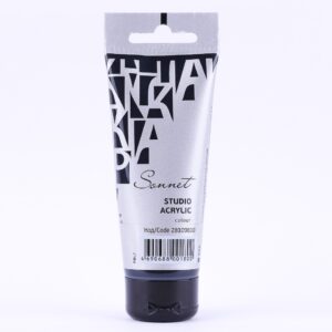 Sonnet Acrylic Colour 75ml Open Stock (MADE IN RUSSIA) - Black