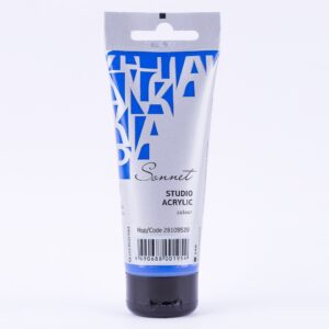Sonnet Acrylic Colour 75ml Open Stock (MADE IN RUSSIA) - Blue Light
