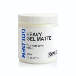 Golden Heavy Gel Matte-946ml/237ml - Golden Heavy Gel Matte-237ml