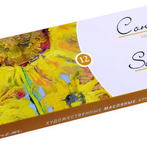 Sonnet Oil Colours Set 12x10ml (Made in Russia) - "Sonnet" Oil Colours Set 12x10ml