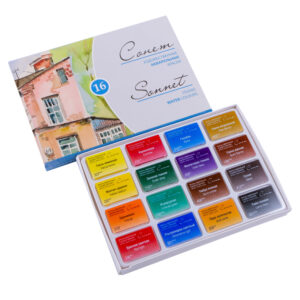 Sonnet Studio Water Colour Cake Set of 16 & 24 - Sonnet Studio Water Colour Cake Set of 16