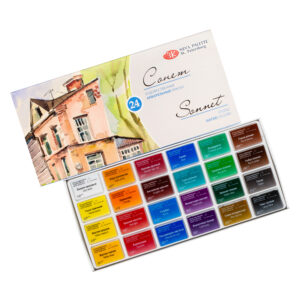 Sonnet Studio Water Colour Cake Set of 16 & 24 - Sonnet Studio Water Colour Cake Set of 24