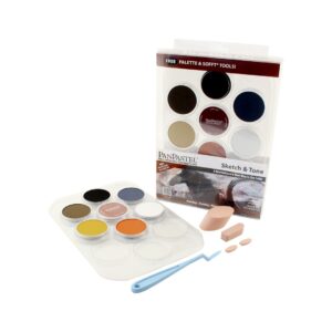 PanPastel Colours Set Of 6 - Pan Pastel Sketch & Tone Colors Kit