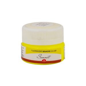 Sonnet Fluorescent Gouache Colours Open Stock-20ml - Sonnet Fluorescent Yellow Gouache Colour 20ml