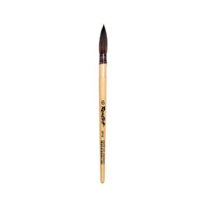 ROUBLOFF QUILL BRUSH - SQUIRREL IMITATION (QF10) - ROUBLOFF QUILL BRUSH - SQUIRREL IMITATION (QF10)- SIZE 06
