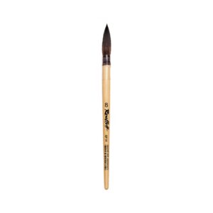 ROUBLOFF QUILL BRUSH - SQUIRREL IMITATION (QF10) - ROUBLOFF QUILL BRUSH - SQUIRREL IMITATION (QF10)- SIZE 08