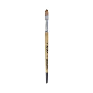ROUBLOFF OVAL BRUSH-MONGOOSE IMITATION (1T34) - ROUBLOFF OVAL BRUSH-MONGOOSE IMITATION (1T34)SIZE:10