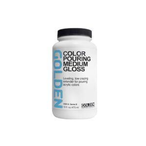 Golden Color Pouring Medium Gloss & Matte Open Stock - Golden Color Pouring Medium Gloss-473ml