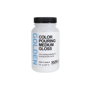 Golden Color Pouring Medium Gloss & Matte Open Stock - Golden Color Pouring Medium Gloss-237ml