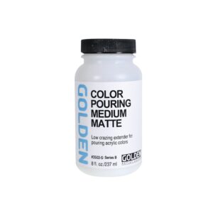 Golden Color Pouring Medium Gloss & Matte Open Stock - Golden Color Pouring Medium Matte-237ml
