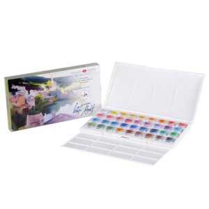 White Nights Artist's Water Colour Cake Set of 36 (“IWS Recommended”) - White Nights Artist's Water Colour Cake Set of 36 Pans “IWS”