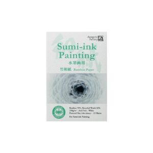 Awagami Art Pads Bamboo Sumi Ink Painting 15 sheets Open Stock - Awagami Art Pads Bamboo Sumi Ink Painting Size:14.8x10cm(15 sheets)