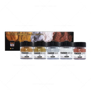 SHINHAN Professional Metallic Powder 30ml (15-20g) Set of 5